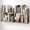 2pc Dark Brown, variant on 2-Layer Wall Bookshelf for Book Storage, Floating Book Shelves for Wall, Space Saver, 16in Stud Hanging Books helf, Bedside Shelf for Living Room Bedroom Office, 2 Packs-Dark Brown