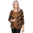 thumbnail image 1 of Alfred Dunner Womens Petite Chevron Stripe Two For One, 1 of 6