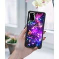 thumbnail image 5 of WIRESTER Shockproof Soft Rubber Cover Case for Samsung Galaxy S20+ Plus 6.7" 2020, Purple Nebula Galaxy, 5 of 5