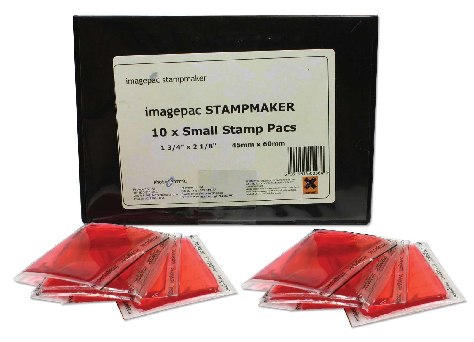 Imagepac Stamp Pack, Small 13/4 x 21/8" Size, 10 Pack