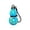 Blue, variant on Large Gourd Drink Bottle, 600ml Portable Large Gourd Drink Bottle, Outdoor Crossbody Plastic Cup, Daily Use Container for Travel Home Decor