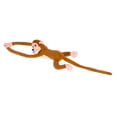 thumbnail image 1 of Colgante mono muñeca brazo largo cola peluche juguete niños regalo (café) Ndcxsfigh libre de BPA, 1 of 8