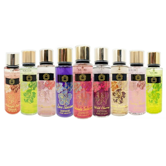 Spray corporal Fragrance Mist META-BOSEM para mujer 250 ml (x4)