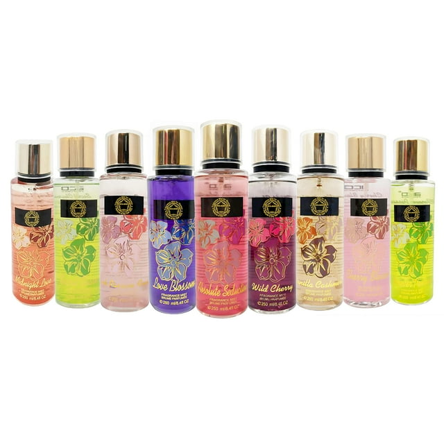 Spray corporal Fragrance Mist META-BOSEM para mujer, 250 ml (7 botellas)