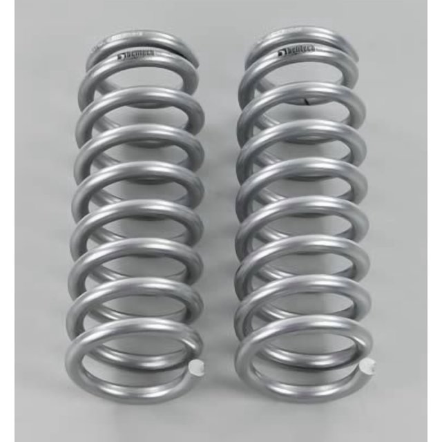 Fits 1975-1986 Chevrolet C10 Bell Tech Coil Spring 4702 2 Inch Drop; Powder Coated; Black; Set Of 2