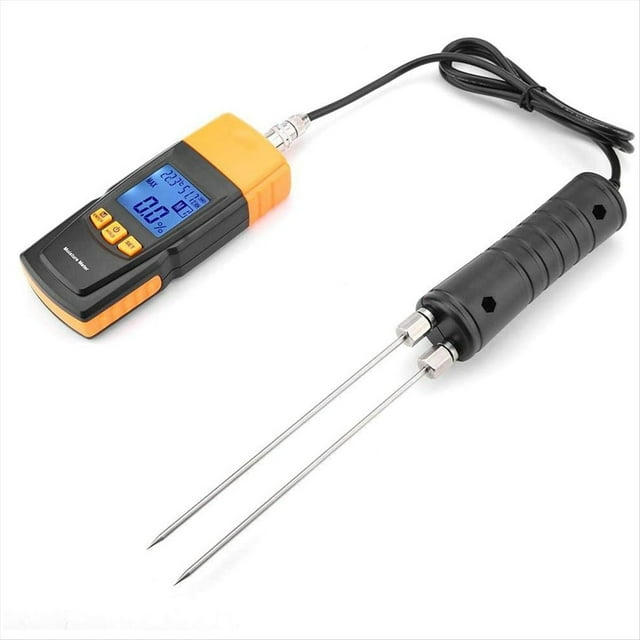 Medidor de Humedad de Madera Profesional GM620, Higrómetro Digital, Detector de Humedad de Madera y Algodón, Analizador de Contenido de Agua.