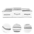 thumbnail image 1 of USHOBE 3 Pcs Séparateurs de Placard Bac Gris Nylon Rangement pour Placard, 1 of 8