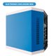 thumbnail image 3 of GOOHOCHY Caja Eléctrica Metálica Azul Para Conexión De Proyectos Electrónicos Con Estructura Robusta, 3 of 6