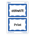 thumbnail image 5 of Avery Name Badge Labels, Removable Adhesive, Blue Border, 2-1/3" x 3-3/8", 100 Labels, 5 of 9