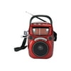 QFX Karaoke Multimedia Speaker CS-146 - Speaker - for PA system - red