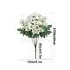 thumbnail image 3 of Flores artificiales rojas, blancas, amarillas, rosas y naranjas | Flores artificiales de plástico para decoración del hogar | Ramo decorativo de 31 cm para uso en interiores y exteriores, 3 of 6