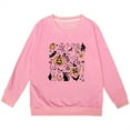 thumbnail image 1 of Chandail à Capuche d'Halloween pour Filles, Doux et Confortable, Tenue Décontractée Automne Hiver pour Tout-Petits, Manches Longues, Col Rond, 1 of 3