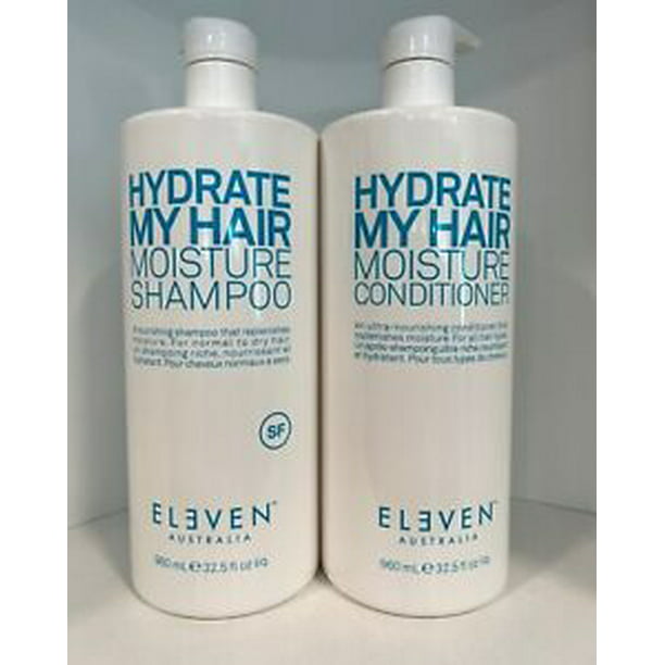 Eleven Australia HYDRATE MY HAIR MOISTURE Shampoo & Conditioner 32.5 oz Walmart.com