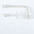 thumbnail image 5 of Adhesive Scrunchie Holder DIY Hair Accessories Organizer Clear Wall Hooks Scrunchy Storage Stick Headband Hairband, 5 of 11