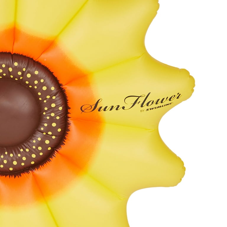 ひまわりフロート SWIMLINE SUNFLOWER  Amazon.com: PoolCandy Giant Inflatable Sunflower Island Pool
