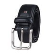 thumbnail image 1 of Cinturón casual Tommy Hilfiger para hombre, logotipo negro, 30 cm, 1 of 6