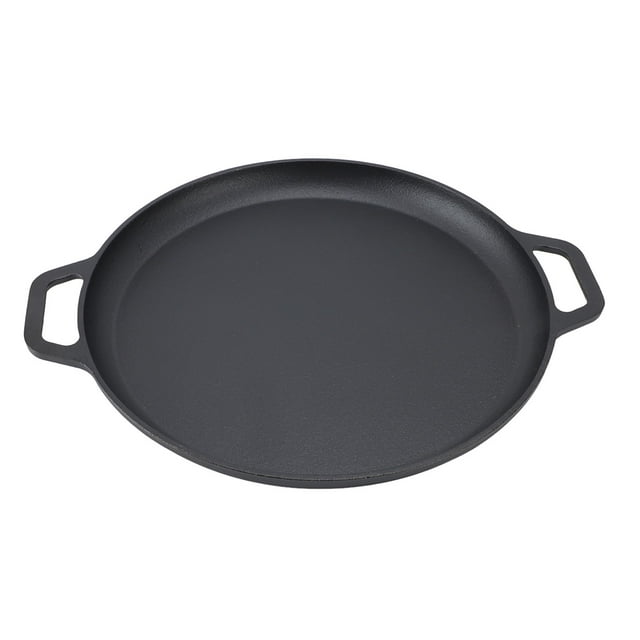 Pancake Flat Frying Pan, Cast Iron Skillet for Kitchen, Anti Stick, Even Heating, Multifunctional, Easy to Clean, Flat Bottom, Suitable for All Pancakes