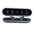 thumbnail image 2 of Accesorios de extensión de la estación de acoplamiento del concentrador USB interfaz 5 en 1 versátil para el modelo Y modelo 3 piezas automotrices, 2 of 7