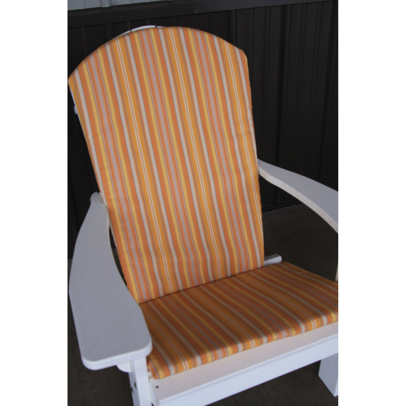 A & L Furniture Sundown Agora Adirondack Chair Full Cushion - 48L x 22W