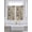 Brown, variant on Paisley Flower Bathroom Window Curtain, Spring Watercolor Vintage Floral Leaf Plant Light Filtering Coffee Kitchen Curtains, Bedroom Living Room Curtains 2 Panel 84"x45"
