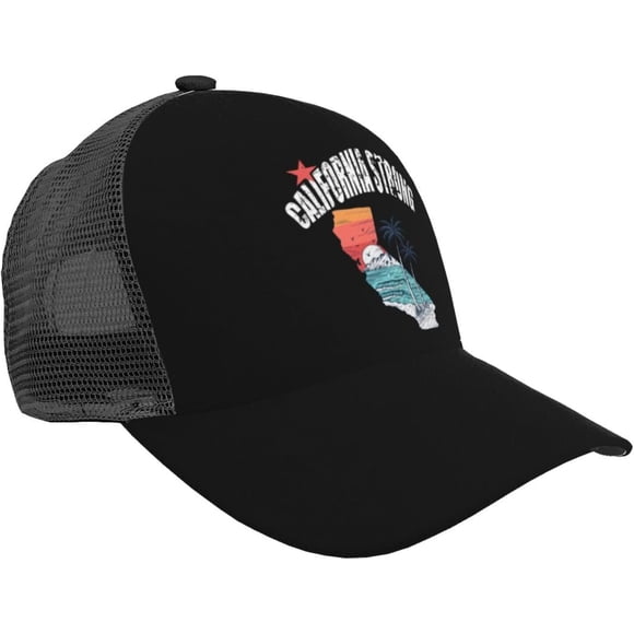 Trucker Hats Women California Strong Vintage Trucker Caps for Mens Plain Trucker Hats Pray for California Hat