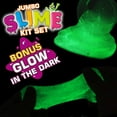thumbnail image 3 of Slime Making Kit, 126-Piece DIY Set With 28 Crystal Slimes, 48 Glitter Bottles, 2 Glow-In-The-Dark Powders, Craft Supplies for Kids Ages 5+, 3 of 7