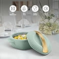 thumbnail image 4 of Oyster Reg. Gift Set PU Insulated Casserole, Set of 3 (860 ml, 1275 ml, 1910 ml), Light Green, 4 of 7