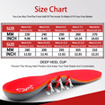 thumbnail image 7 of TOPSOLE Plantar Fasciitis Insoles High Arch Support Shoe Inserts Pain Relief Orthotics for Flat Feet, Metatarsalgia, Overpronation | Work Boot Insoles for Men Women | Insoles for Standing All Day, 7 of 7