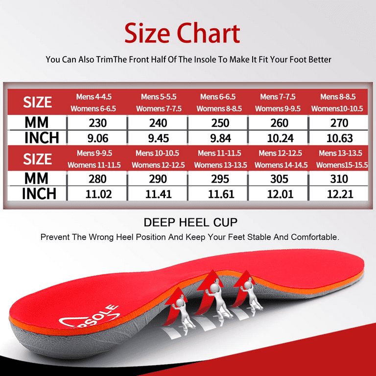 270 insoles clearance