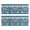 Blue Geometric Triangle, variant on Kitchen Rugs Sets Of 2,Blue Leaf Pattern Anti Fatigue Kitchen Mat Rugs Non Slip Washable,Decorative Kitchen Floor Mats for Kitchen,Sink,Laundry,17"X47"