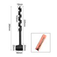 thumbnail image 1 of Four-Blade Woodworking Auger Bit Extended Hand Drill For Outdoor Activities 19-230Mm, 1 of 10
