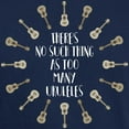 thumbnail image 3 of CafePress - There's No Such Thing As Too Many Uku Dark T Shirt - Men's Classic Graphic Cotton T-Shirt, 3 of 4