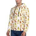 thumbnail image 2 of Hoodies for Men - Beer Bottles Long Sleeve Comfrt Men'S Fashion Hoodies & Sweatshirts, Sweatshirts for Men Hoodies Pullover Clothing Clothes with Pouch, 2 of 7