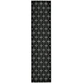 thumbnail image 2 of Nourison Essentials Indoor/Outdoor Black Ivory 2'2" x 7'6" Area Rug (2x8), 2 of 9