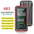thumbnail image 2 of Smart Multimeter High-end Touch 6000 Counts Multimetro Test Rechargeable Multitester AC/DC Voltage Tester Current Tool ,Widely Used, 2 of 7
