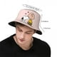 thumbnail image 5 of Sombreros de playa con personajes de cómics de Peanuts, artículos de merchandising, sombreros de pescador, lindos sombreros para el sol unisex con Snoopy y beso de Charlie Brown, 5 of 5