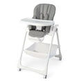 thumbnail image 1 of Chaise Haute pour Bébé Convertible Chaise de Salle à Manger pour Nourrisson Hauteur et Dossier Réglables Gris, 1 of 8