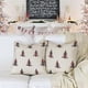 thumbnail image 1 of YCOLL Christmas Cushion Covers 50x50 cm 2 Pack Christmas Cushions Decorative Xmas Christmas Pillows Linen Cushion Cases for Christmas Decor Sofa Bedro, 1 of 3