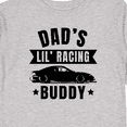 thumbnail image 4 of Inktastic Dads Lil Racing Buddy Boys or Girls Long Sleeve Toddler T-Shirt, 4 of 5