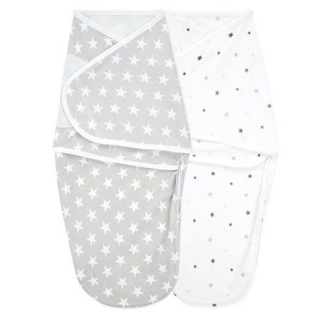 aden + anais 100% Cotton Baby Sleepsack, 0-3 Months, Gray, 3-Piece