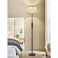 thumbnail image 4 of Lámpara de Pie Hikczc 60" Moderna para Sala y Dormitorio Blanca, 4 of 8