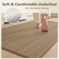thumbnail image 3 of SIXHOME 20" x 32" Kitchen Rug and Mat Nonslip Stripes Indoor Floor Rug Beige, 3 of 7