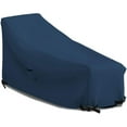 thumbnail image 1 of Covers &amp; All Chaise-M-Blue-05 12 oz Waterproof Patio Chaise Lounge Cover  Blue - 86 x 36 x 32 in., 1 of 1