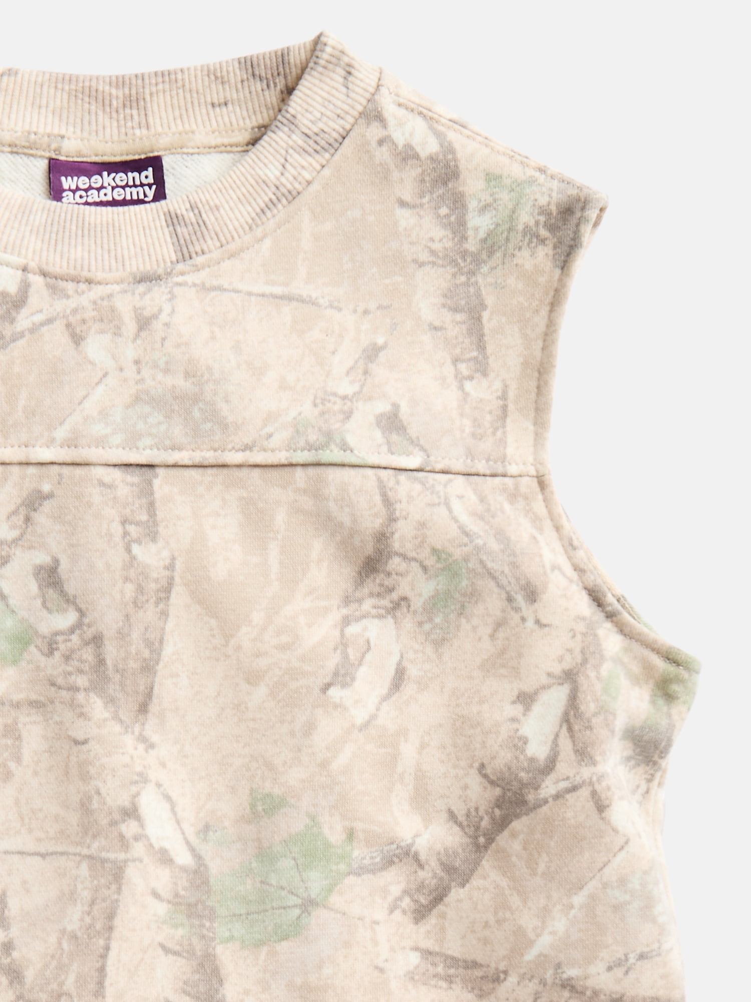 Weekend Academy Boys Fleece Muscle Tank, Sizes 4-18