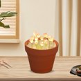 thumbnail image 1 of DIY tulipán en maceta luz de noche con pilas hecho a mano tulipanes lámpara de noche LED tulipán luz de noche maceta lámpara casa decoración regalos, 1 of 3