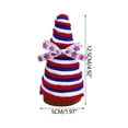 thumbnail image 5 of AZXY Independence Day Memorial Display Tray, 4th of July Handmade Decorative Cone-Shaped Table Centerpiece for Patriotic Holiday Decor, Fourth of July Party, 5 of 5