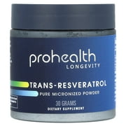 ProHealth Longevity Trans-Resveratrol, Pure Micronized Powder, 30 g