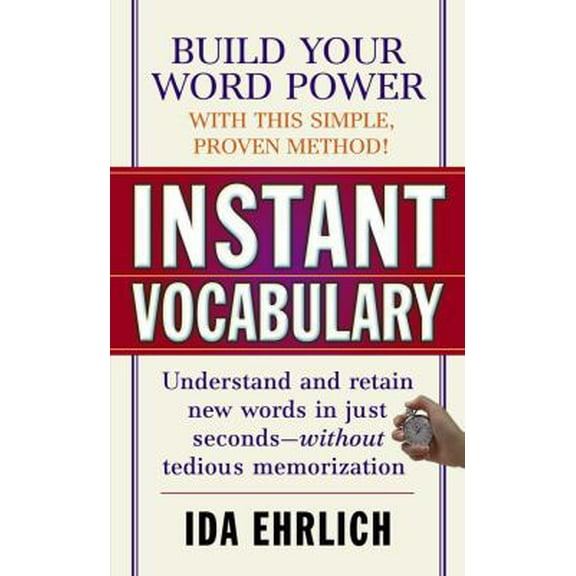 Pre-Owned Instant Vocabulary (Paperback) 0671677276 9780671677275