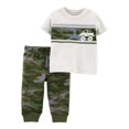 thumbnail image 1 of Set 2 Piezas Con Pants Carter's Niños 12M Estampado camuflajeado Blanco, 1 of 4