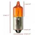 thumbnail image 5 of 4PCS Motorcycle Motorbike Mini Indicator Bulbs Halogen BA9S Base Amber 12V 21W, 5 of 5